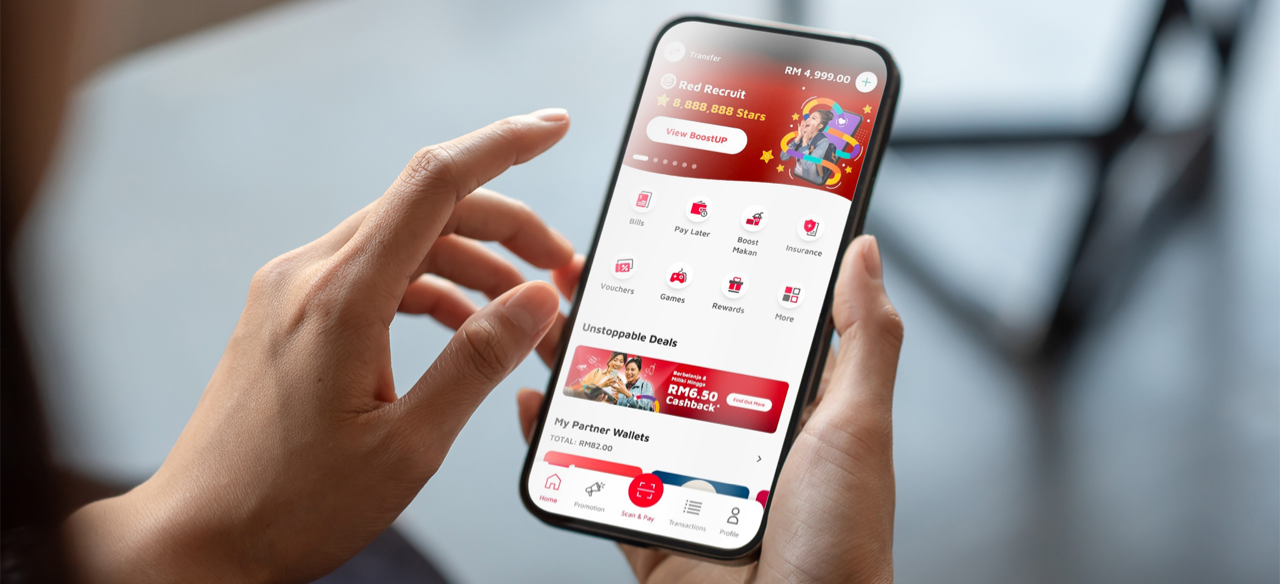 Life Simplified with eWallet features & Unstoppable Rewards Boost™ App